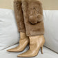 Christian Dior Fur Boots (39)