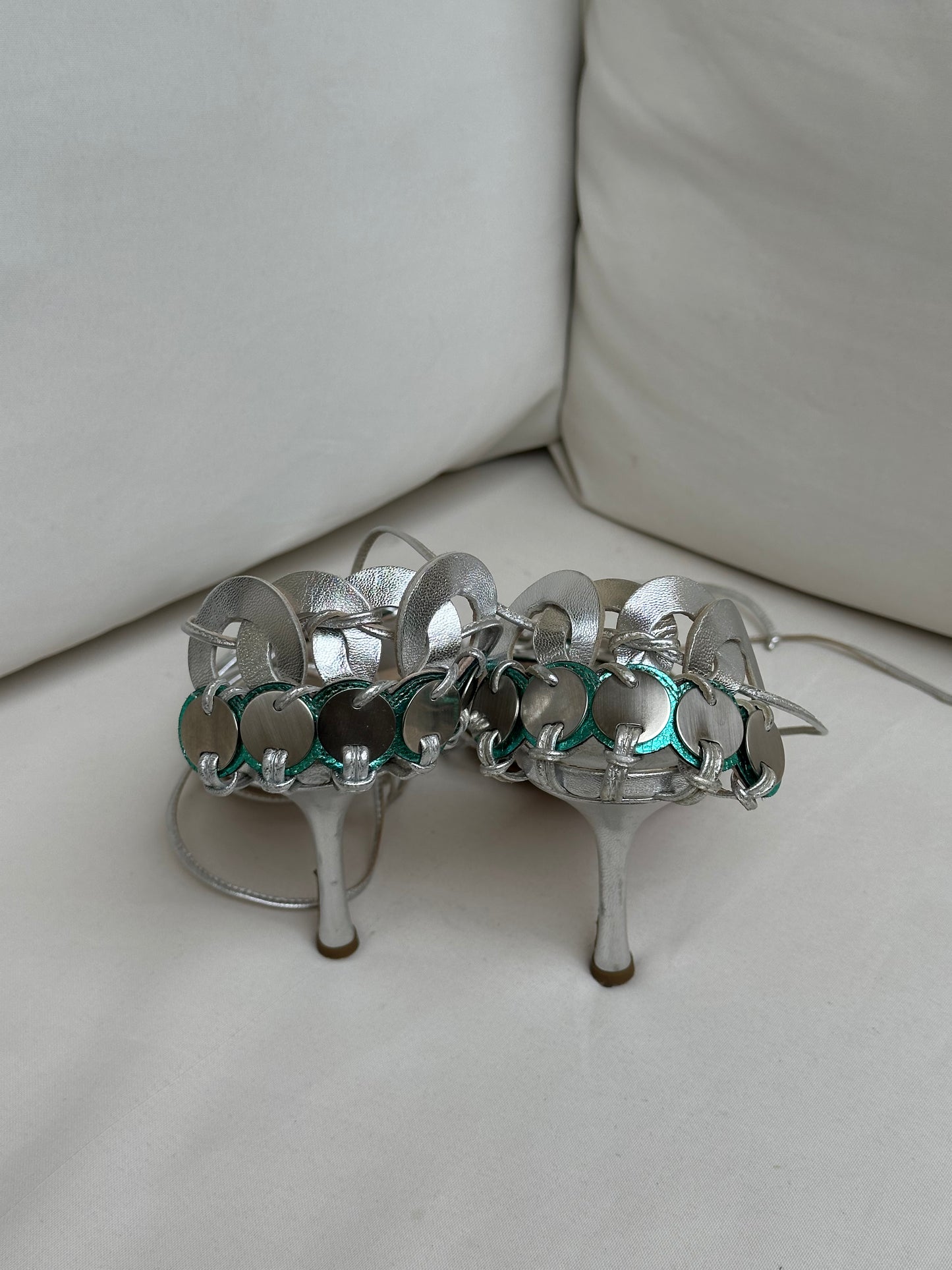 Jimmy Choo Metallic Heels (36,5)