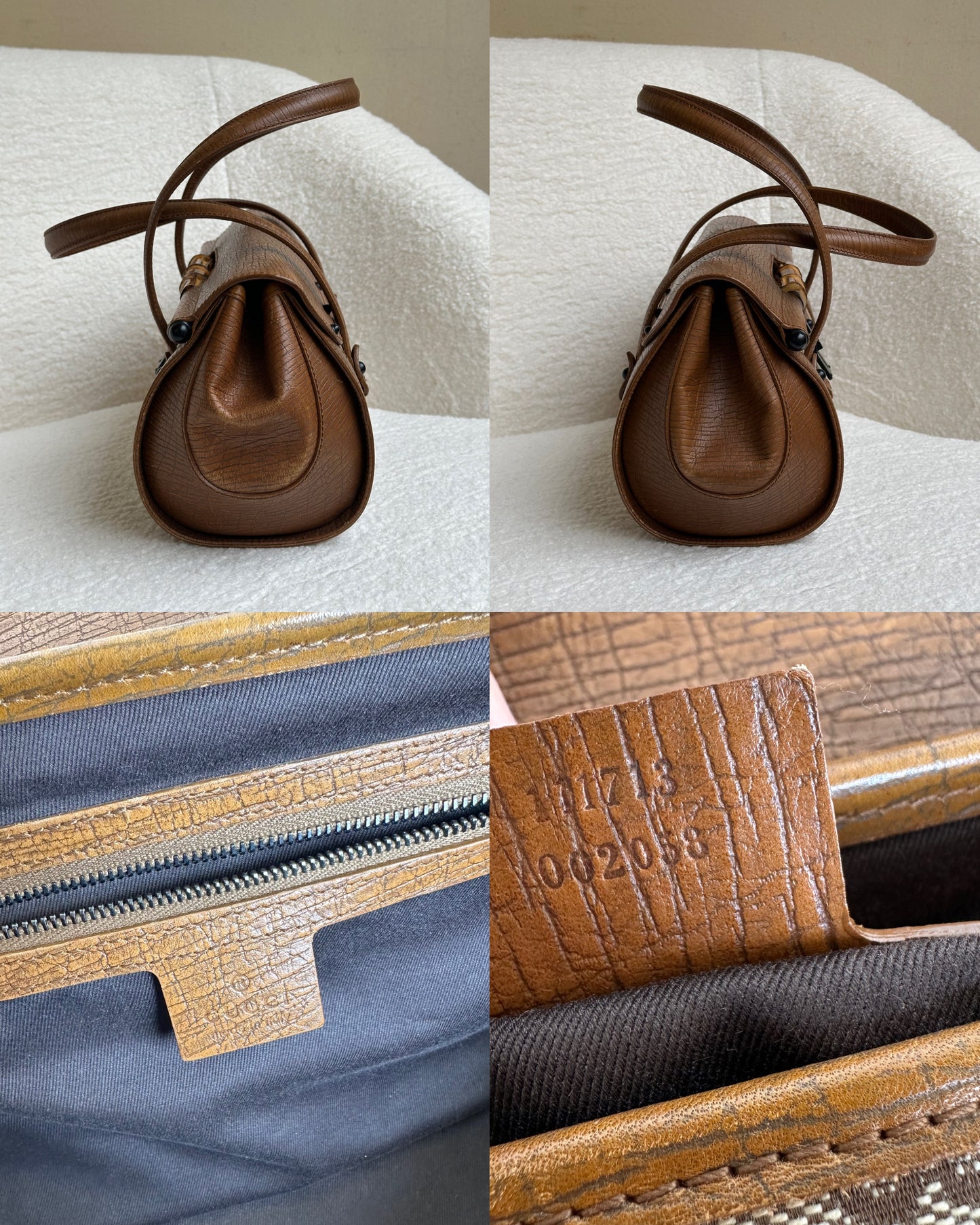 Gucci Bamboo Monogram Bag