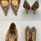 Gucci Monogram Heels (38,5)