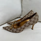 Gucci Monogram Heels (38,5)
