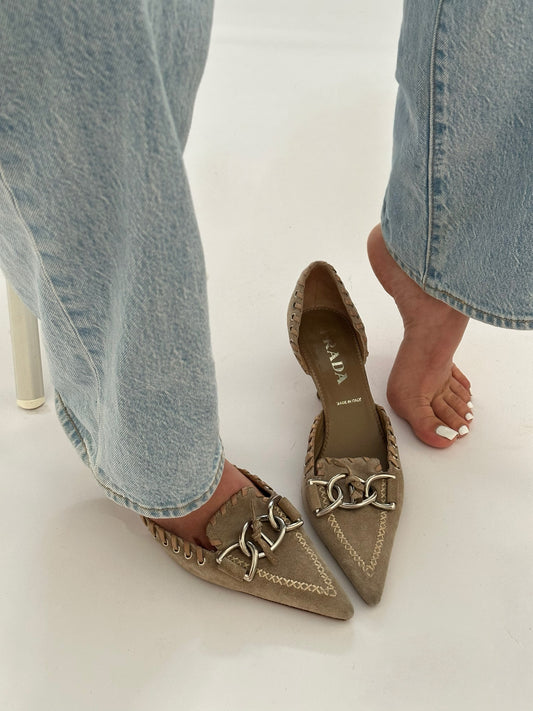 Prada Kitten Heels (39)