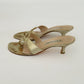 Manolo Blahnik Kitten Thong Heels (38)