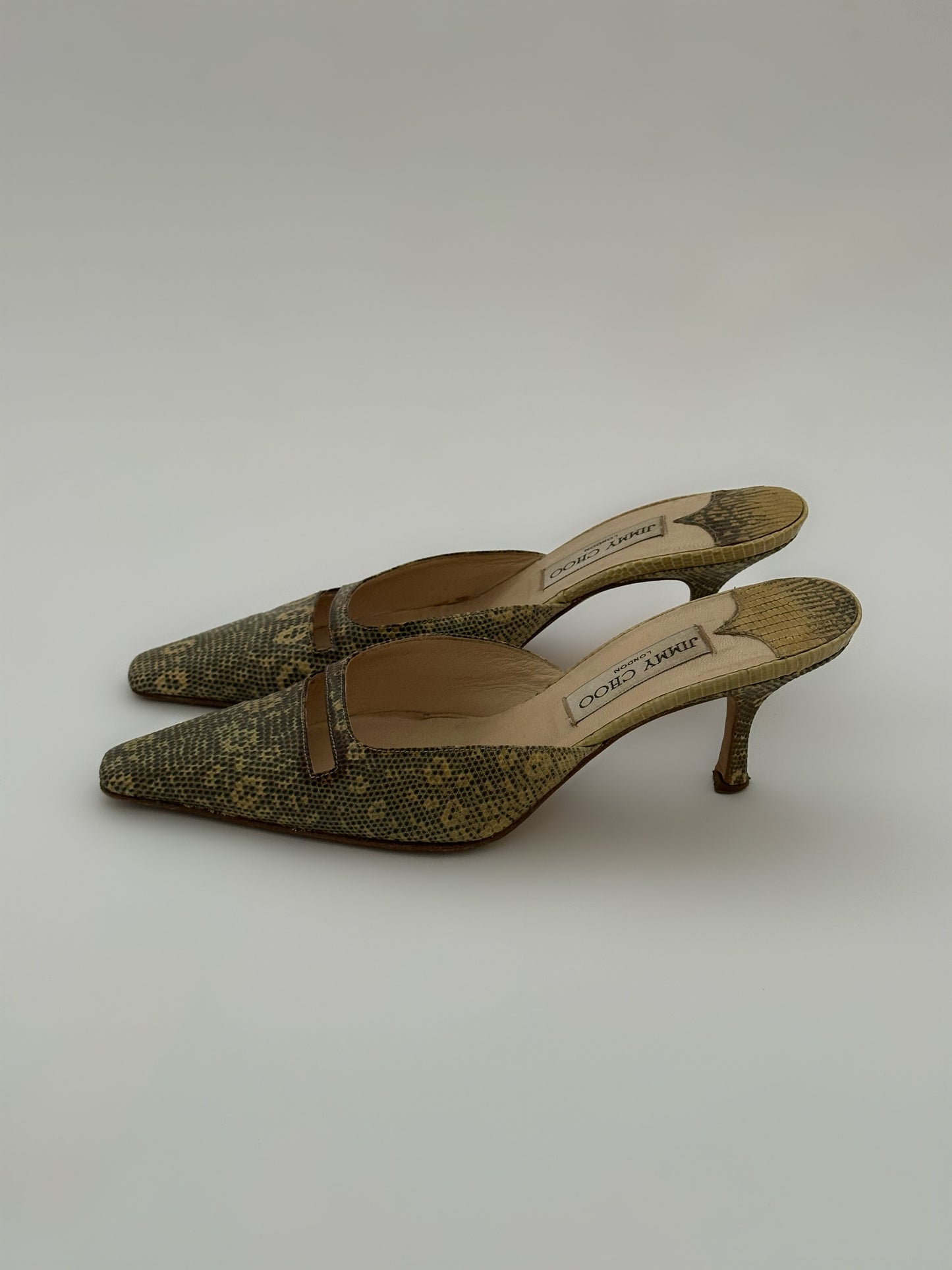 Jimmy Choo Snake Mules (37,5)