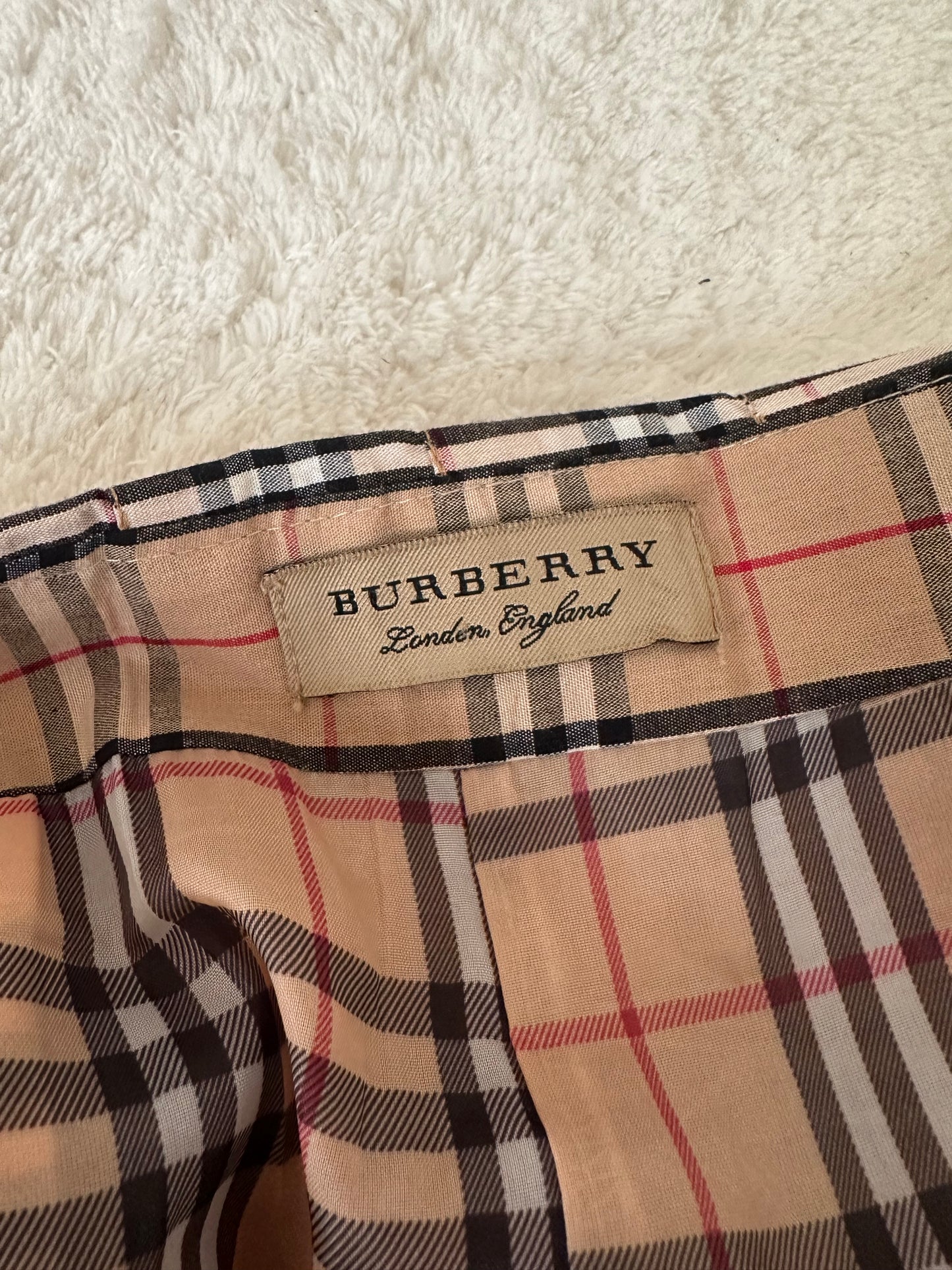 Burberry Nova Check Skirt (XS/S)