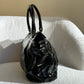 Gucci D Ring Patent Leather Bag