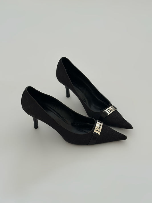 Christian Dior Monogram Pumps (37)