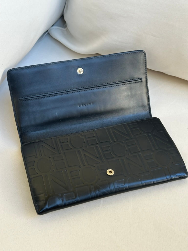 Celine Leather Wallet with Box