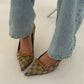 Gucci Monogram Heels (38,5)