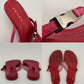 Prada Thong Kitten Heels Red (36)