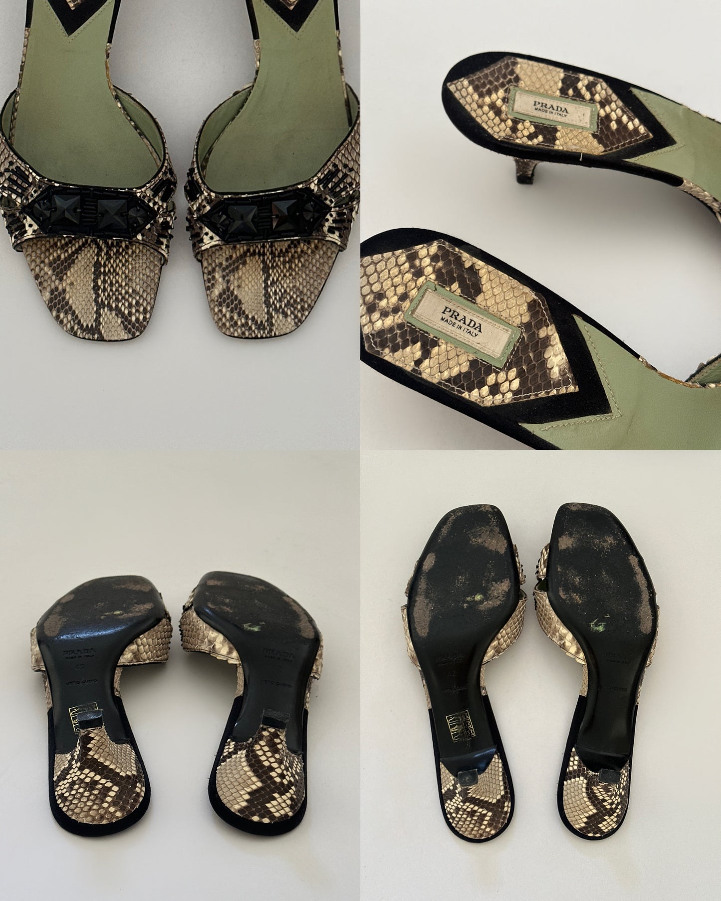Prada Snake Mules (42)