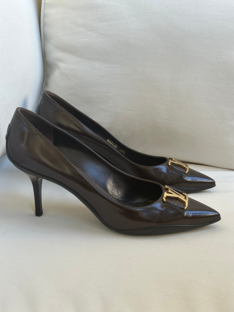 Louis Vuitton Leather Heels (39,5)