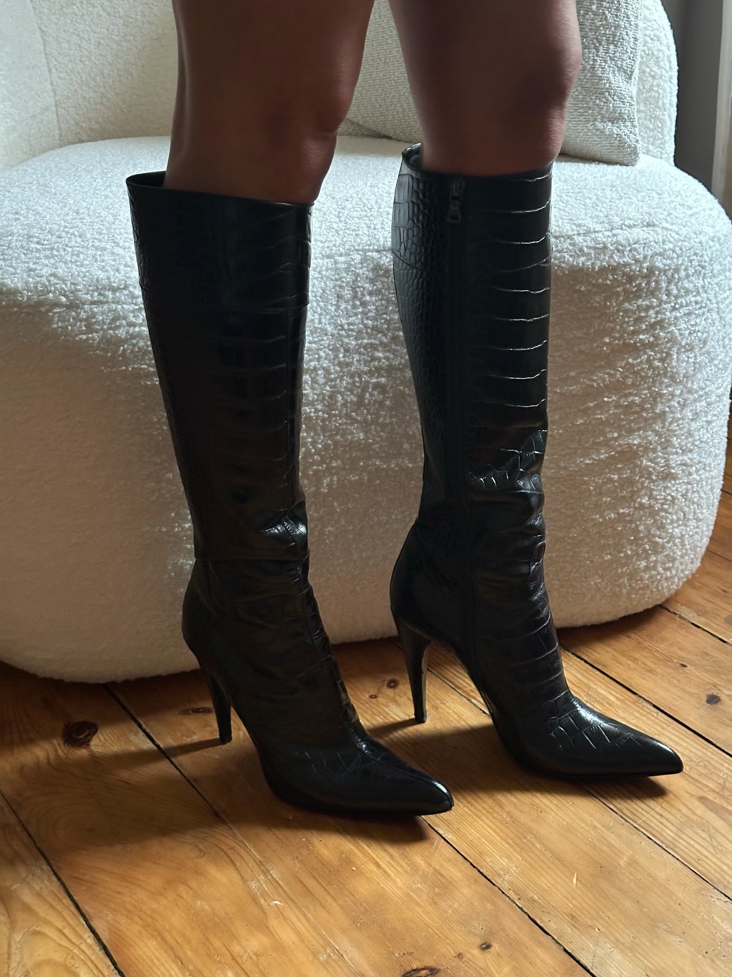 Prada Leather Boots (39,5)