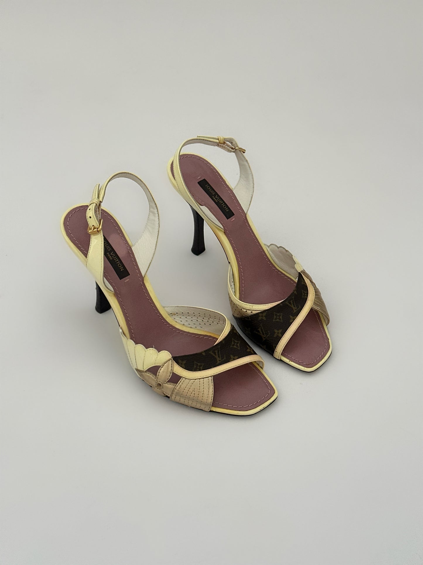 Louis Vuitton Monogram Heels (37)