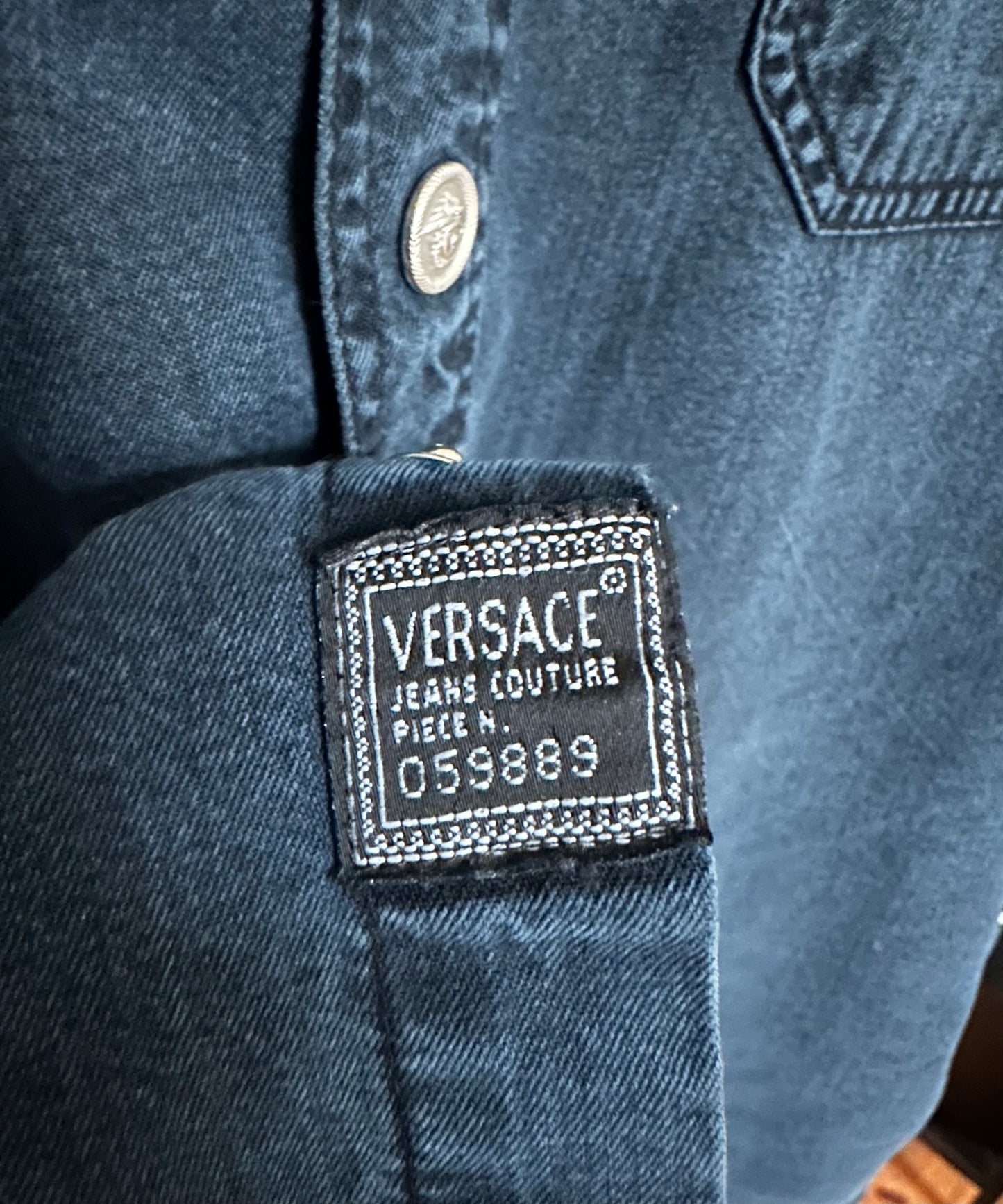 Versace Vintage Denim Shirt