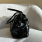 Gucci D Ring Patent Leather Bag