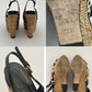 Christian Dior Animal Print Wegdes (37,5)