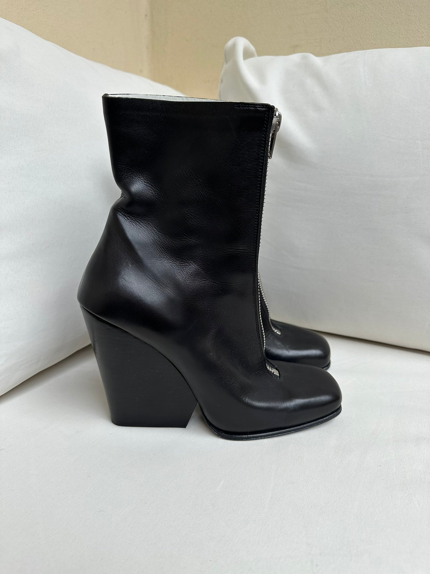 Celine Leather Boots (38)