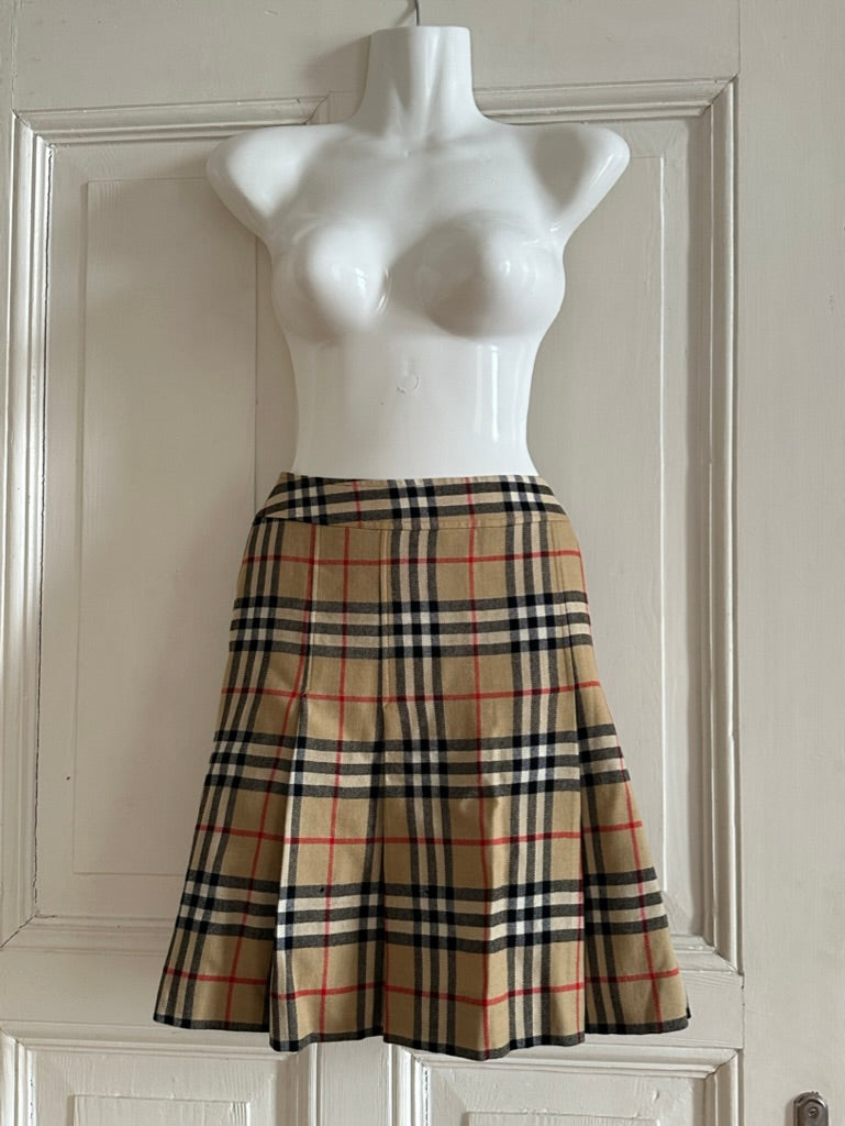 Burberry Nova Check Skirt (M)