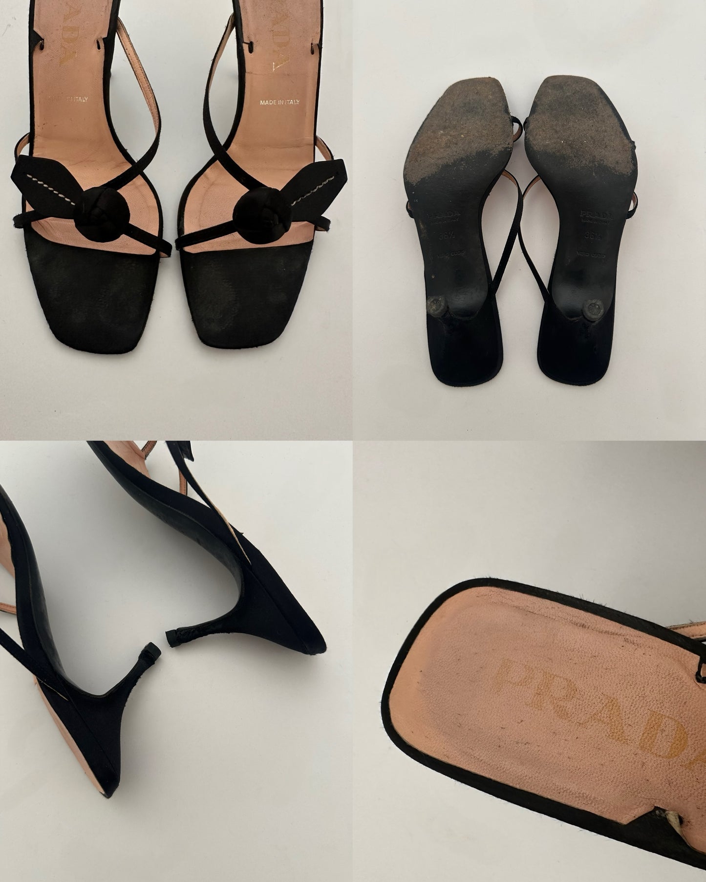 Prada Flower Heels (36,5)