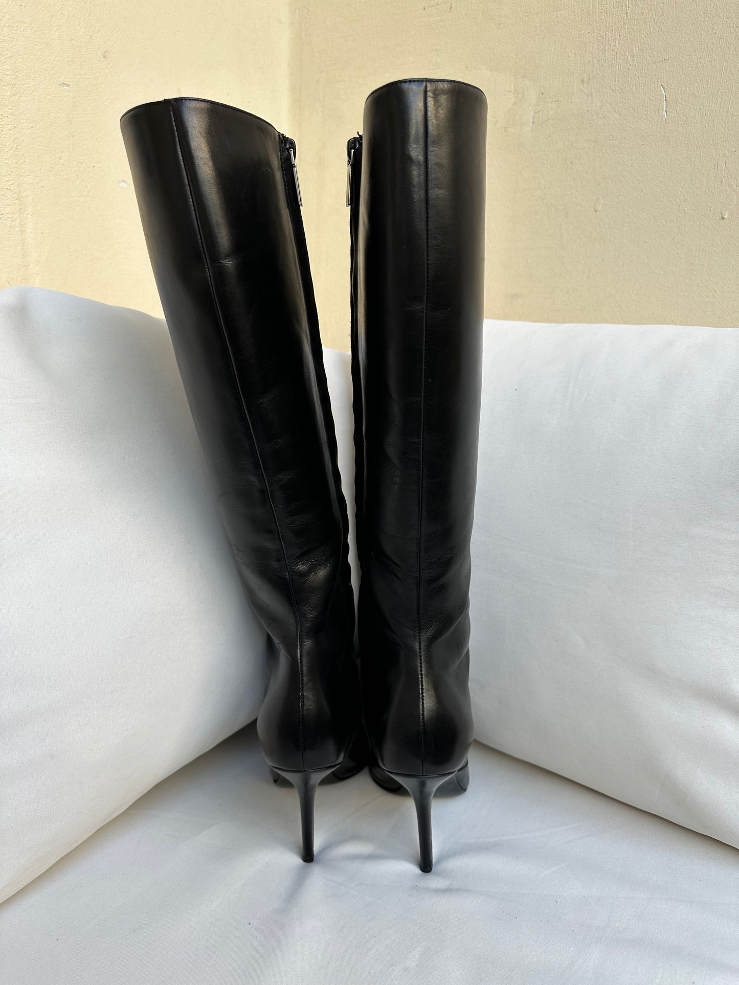 Dior Key&Lock Leather Boots (38/39)