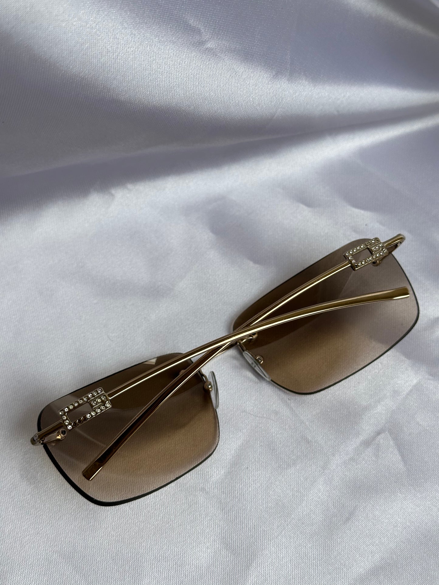 Gucci Vintage Sunglasses with Rhinestones