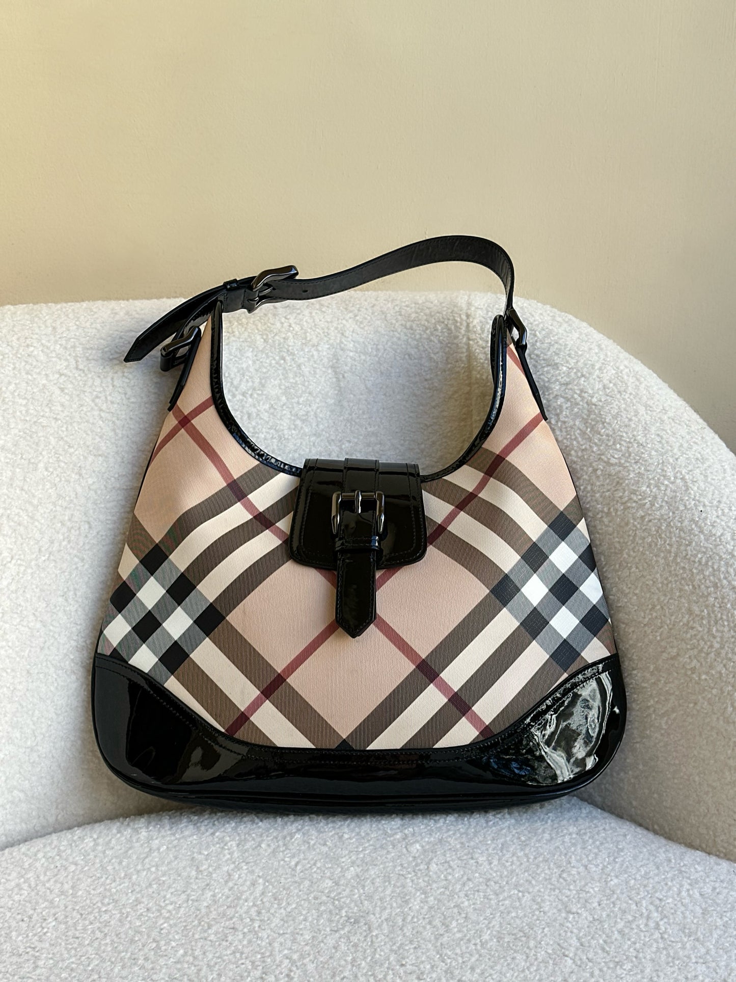 Burberry Nova Check Shoulder Bag