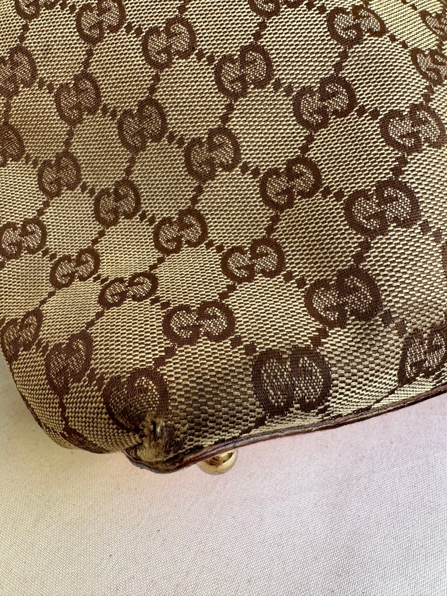 Gucci Monogram Tote Bag