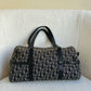 Christian Dior Monogram Charm Boston Shoulder Bag