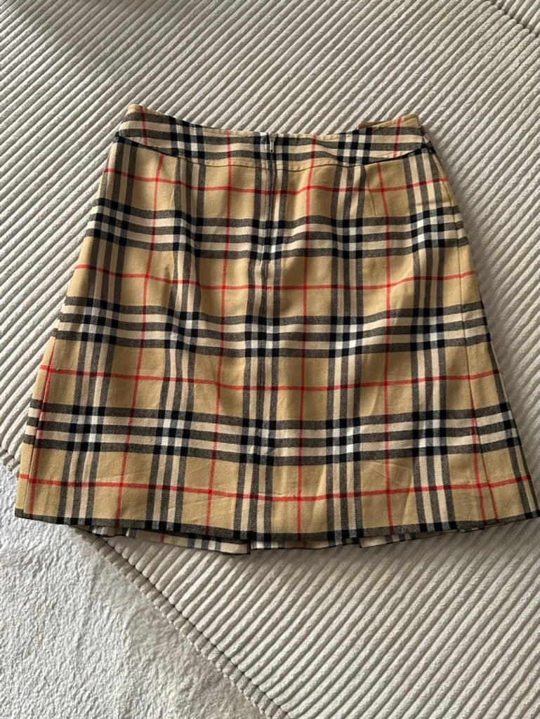 Burberry Nova Check Skirt (M)