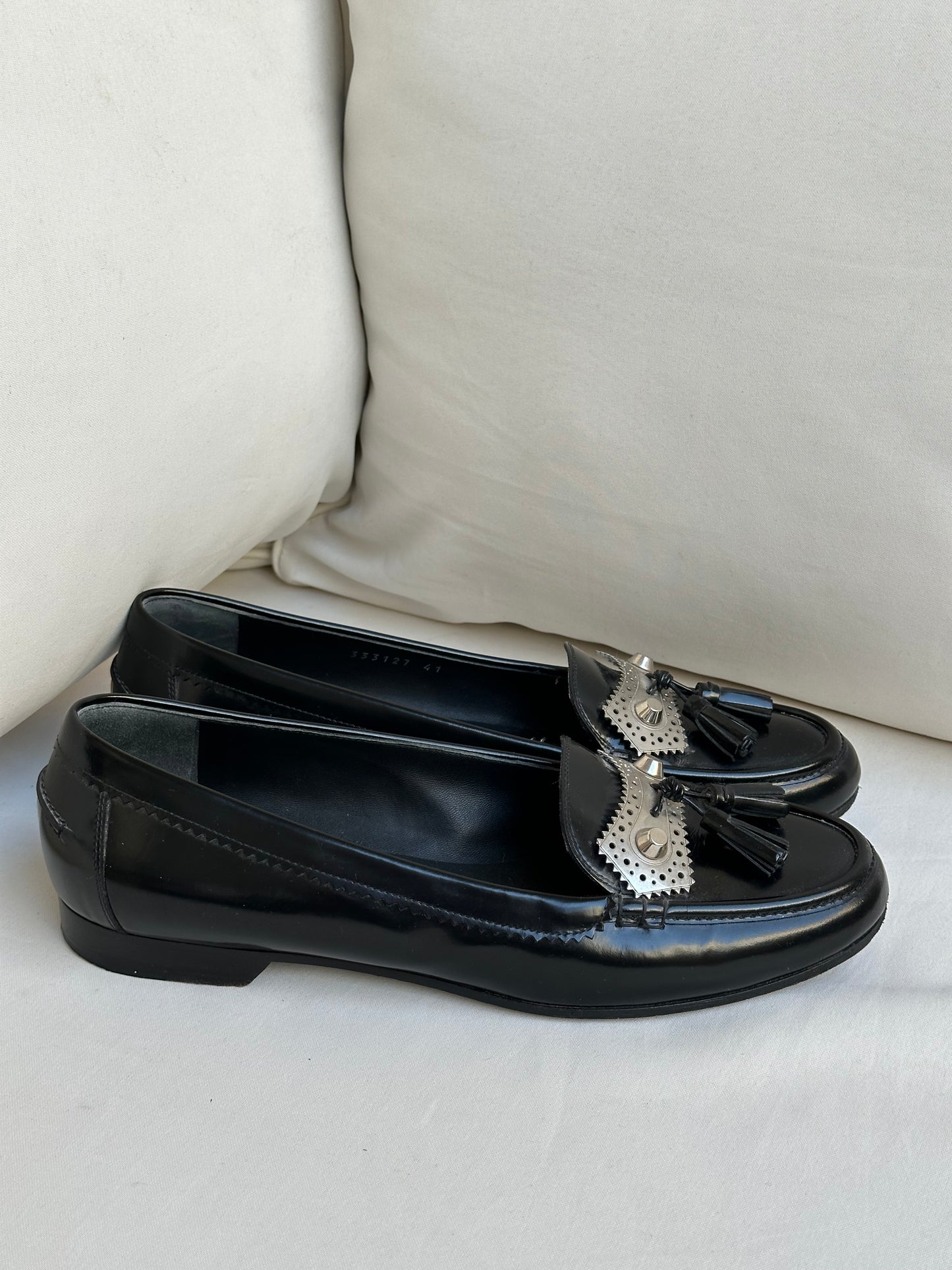 Balenciaga Leather Loafer (40/41)