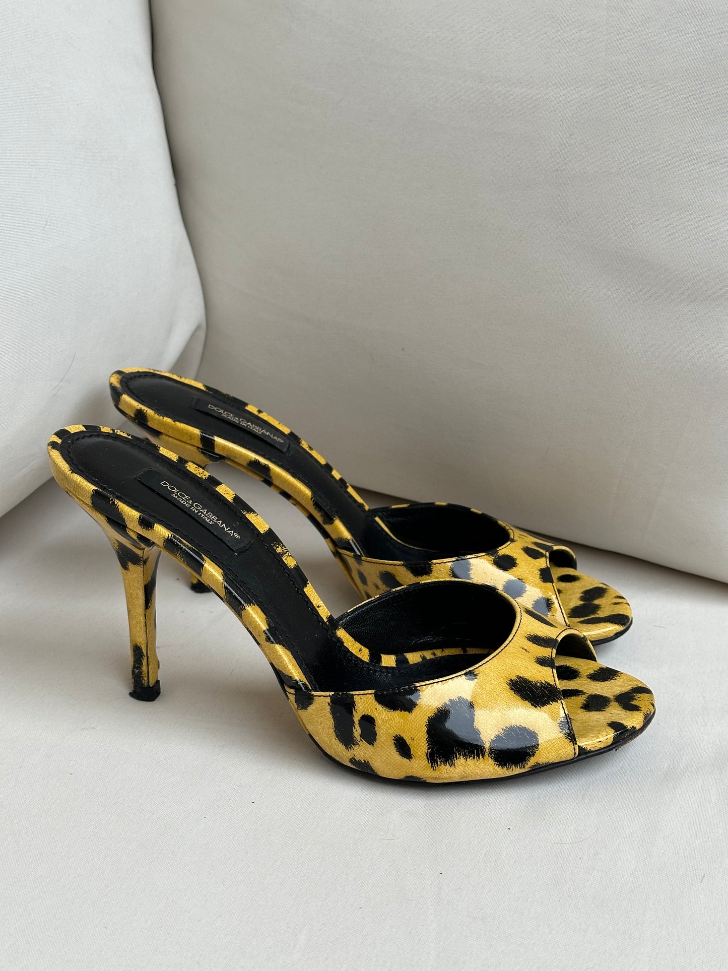 Dolce&Gabbana Animal Print Heels (37,5)