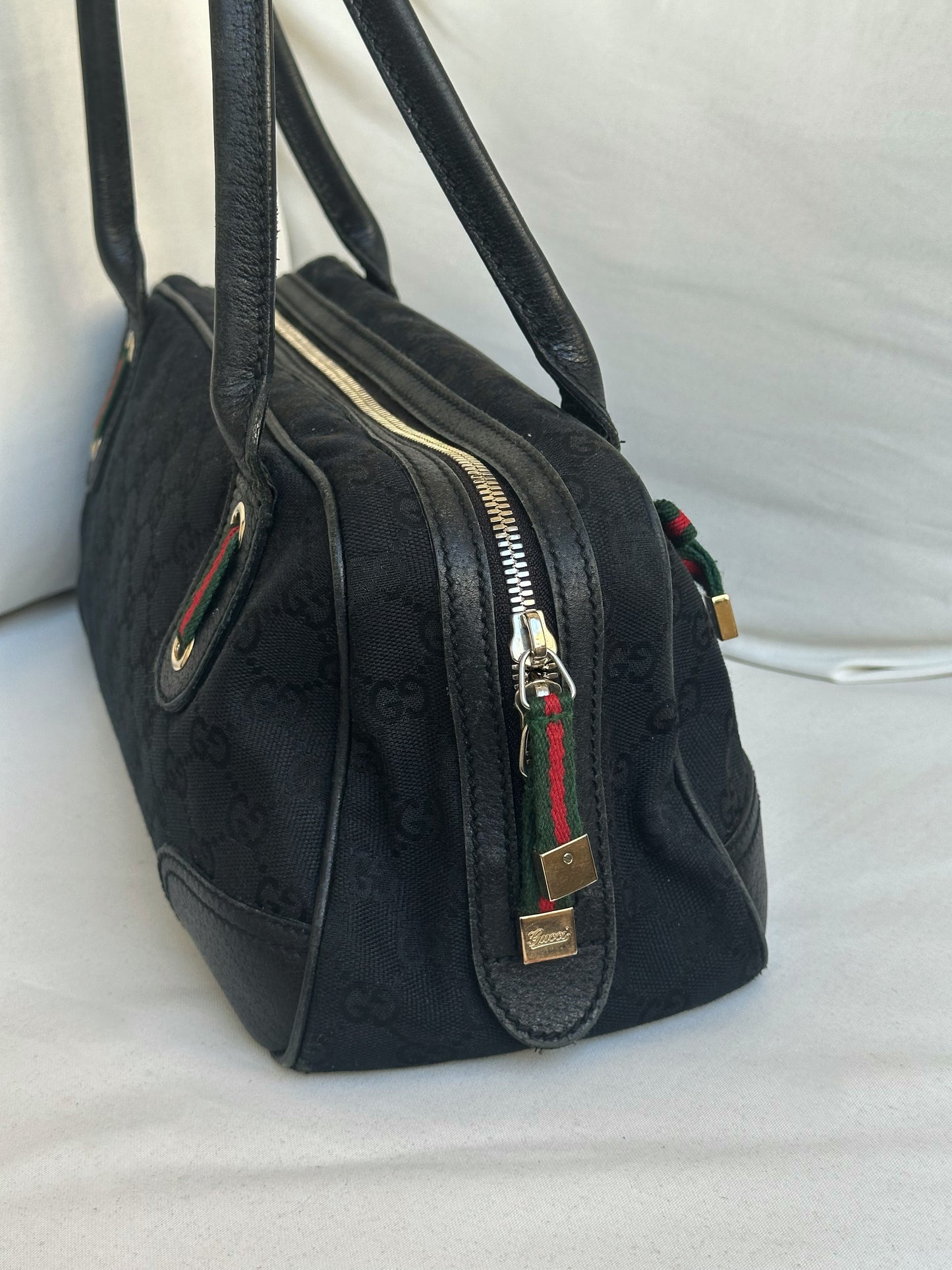 Gucci Prince Boston Monogram Bag