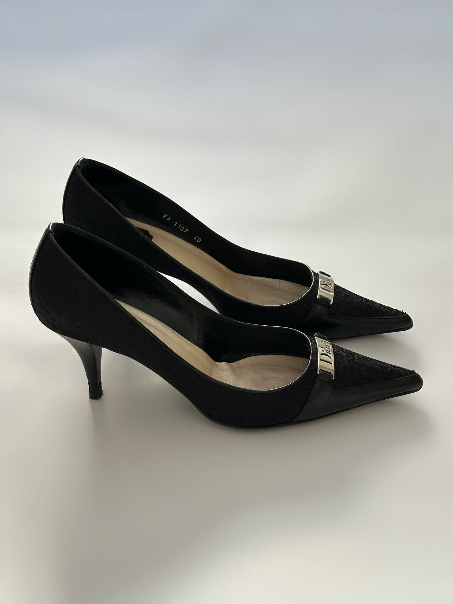 Christian Dior Monogram Pumps (40)