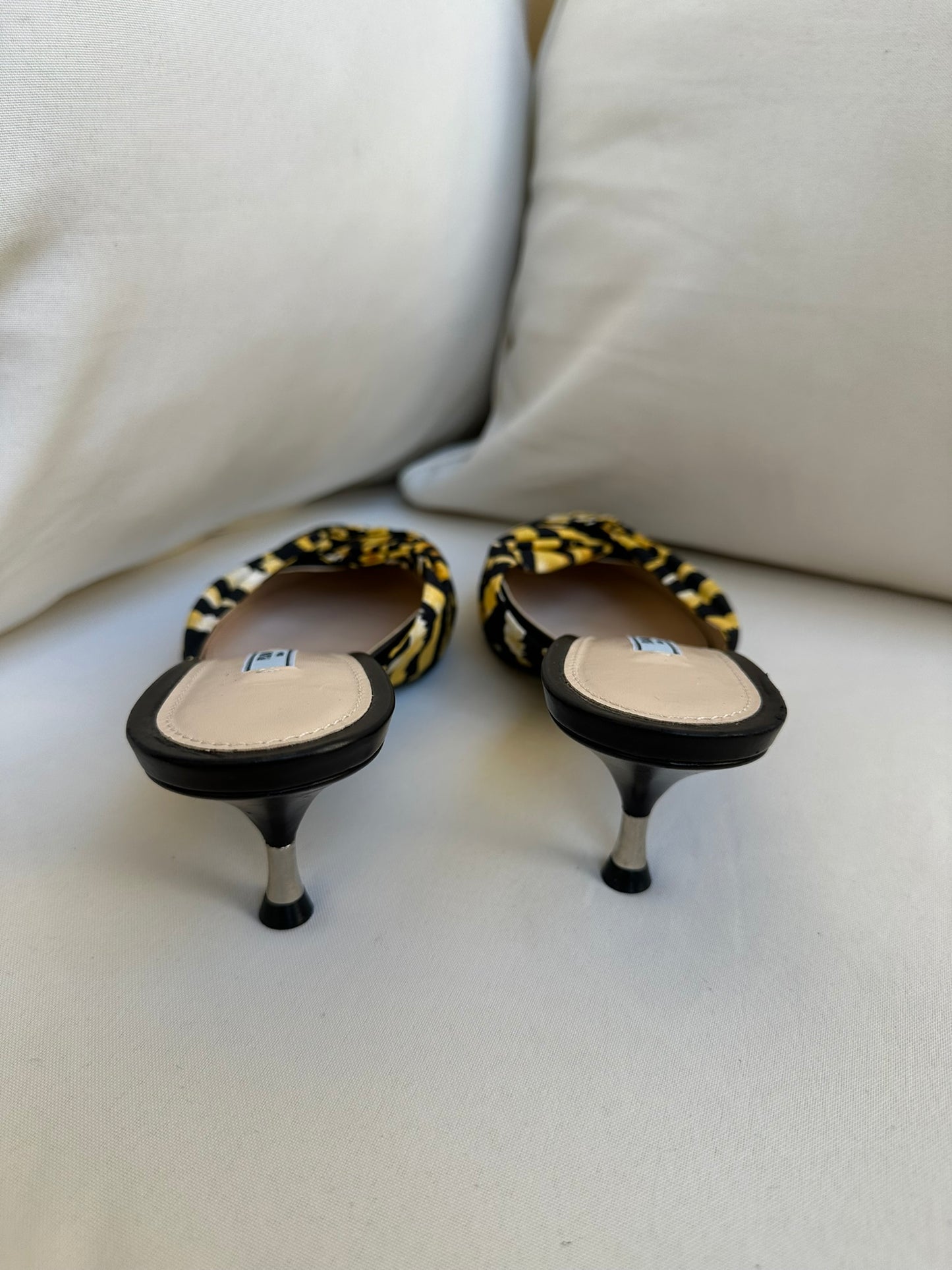 Prada Tiger Mules (39) NEW