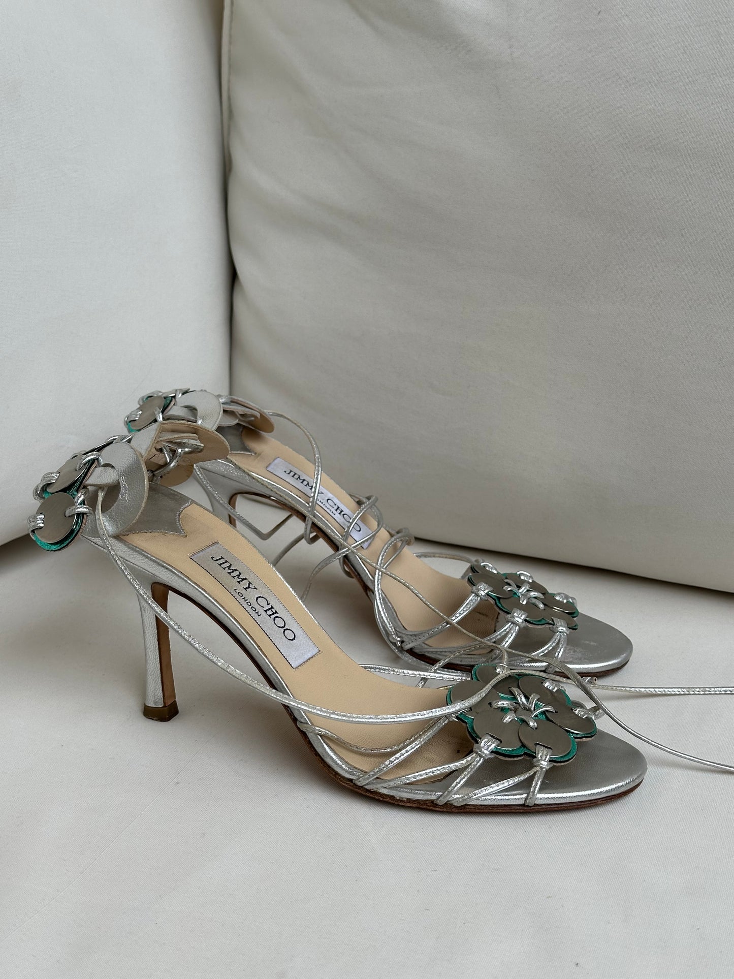Jimmy Choo Metallic Heels (36,5)