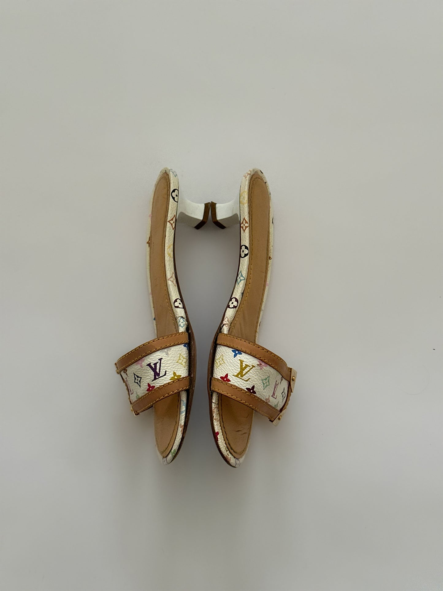 Louis Vuitton Murakami Kitten Heels (36)
