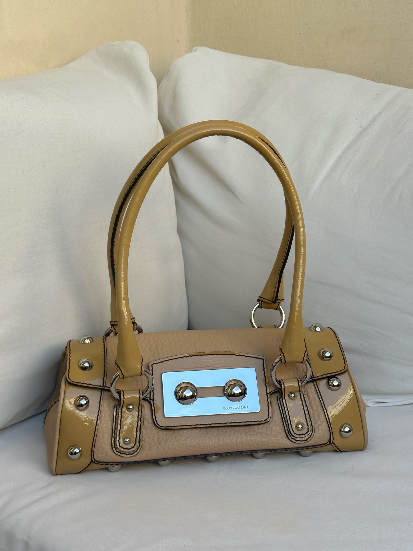 Dolce&Gabbana Studded Leather Bag