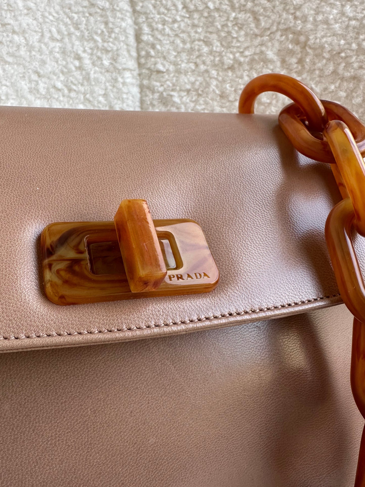 Prada Madras Chain Shoulder Bag