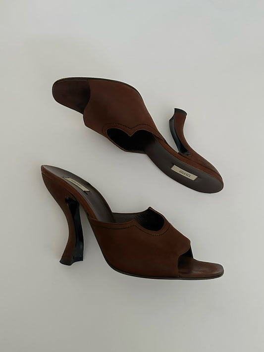 Prada Leather Mules (40)