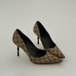 Gucci Bamboo Monogram Pumps (39,5)
