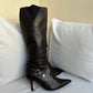 Celine Leather Boots (38)