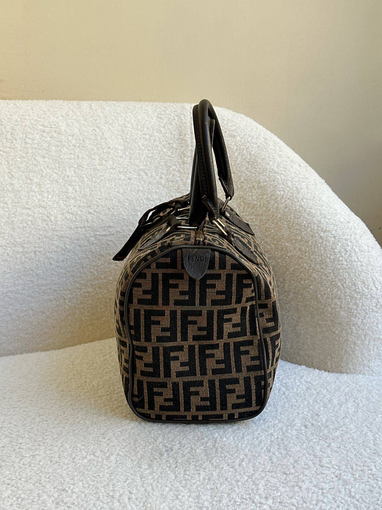 Fendi Monogram Vintage 1960s Duffle Bag