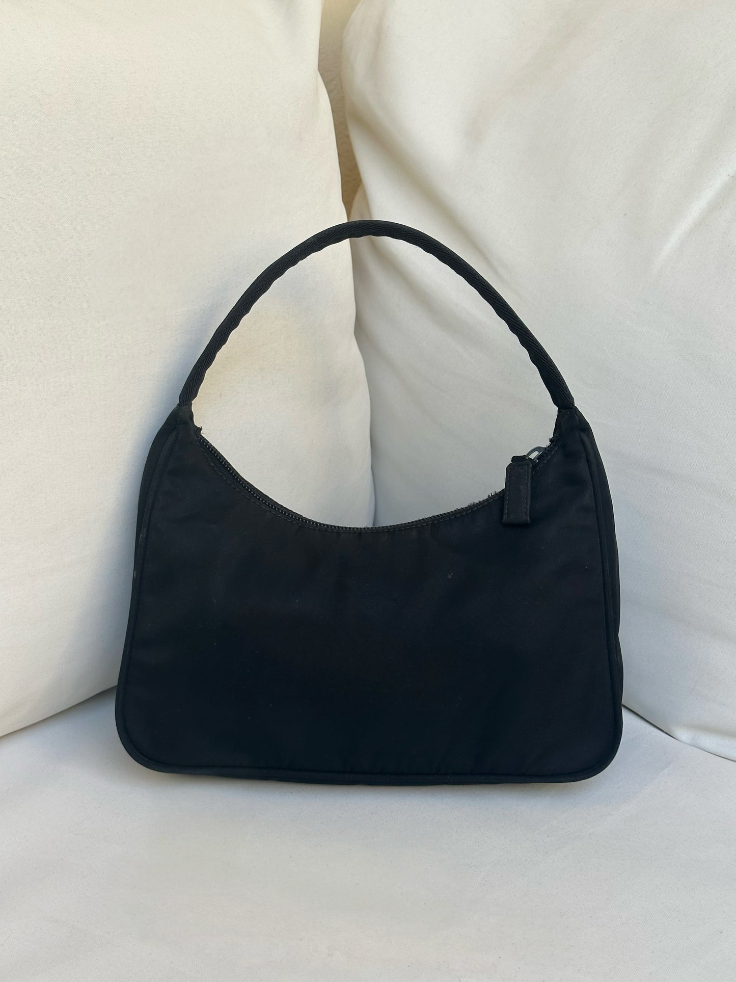 Prada Tessuto Hobo Nylon Bag