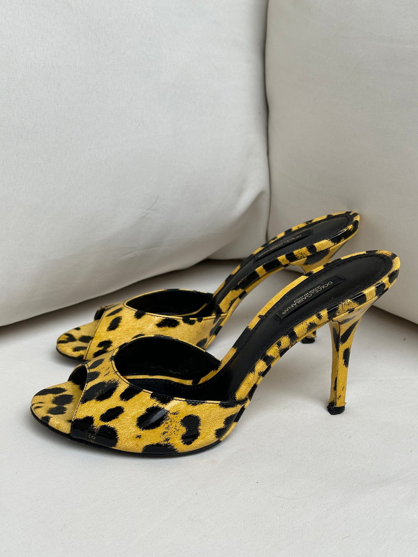 Dolce&Gabbana Animal Print Heels (37,5)