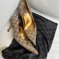 Gucci Monogram Heels (38,5)