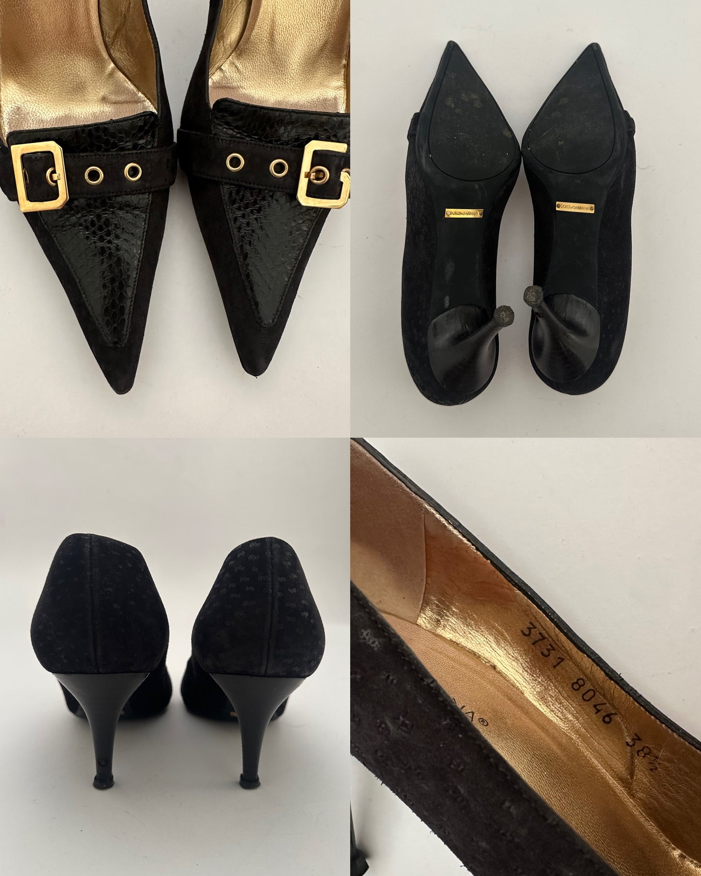 Dolce&Gabbana Leather Pumps (38,5)