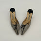 Jimmy Choo Checked Kitten Heels (38)
