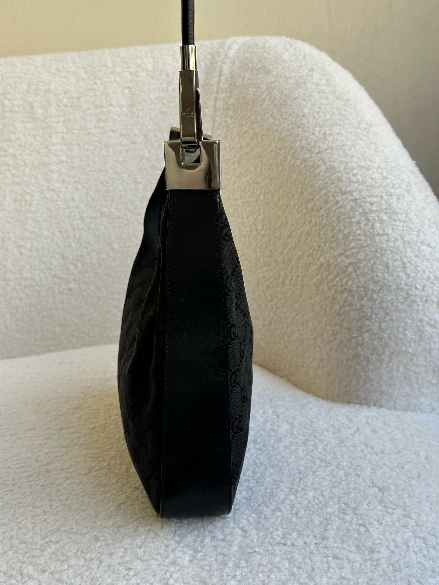 Gucci Monogram Hobo Bag