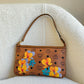 MCM Flower Pochette